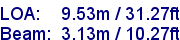sail specifications