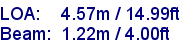 sail specifications