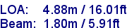 sail specifications