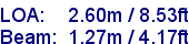 sail specifications