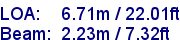 sail specifications