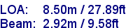 sail specifications