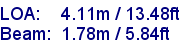 sail specifications