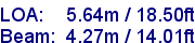 sail specifications