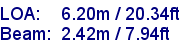sail specifications