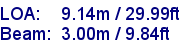 sail specifications