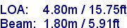 sail specifications
