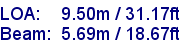 sail specifications