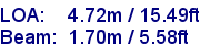 sail specifications