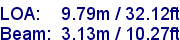 sail specifications
