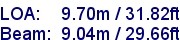 sail specifications