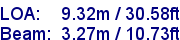 sail specifications