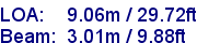 sail specifications