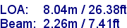 sail specifications