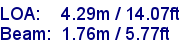 sail specifications