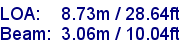 sail specifications