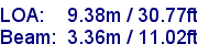sail specifications