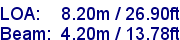 sail specifications