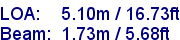 sail specifications