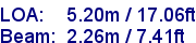 sail specifications