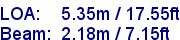 sail specifications