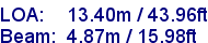 sail specifications