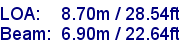 sail specifications