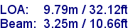 sail specifications