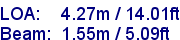 sail specifications