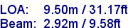 sail specifications